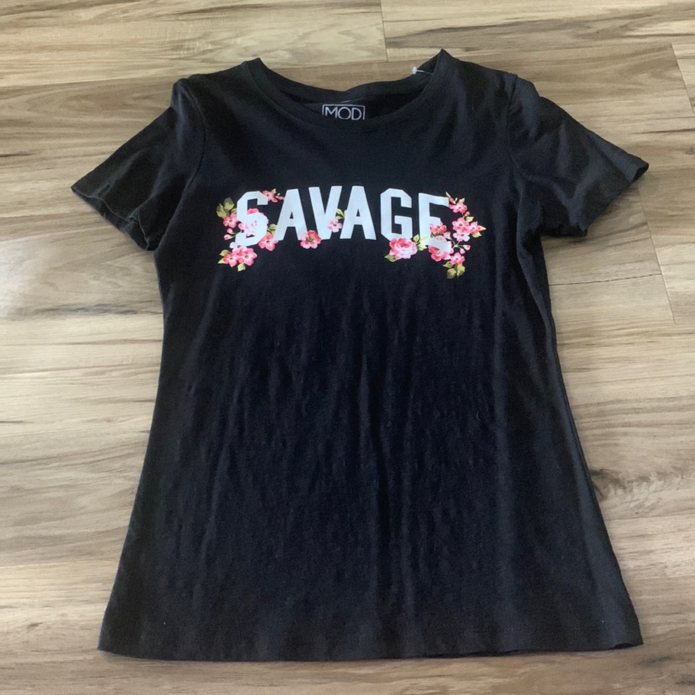 Savage graphic t shirt
